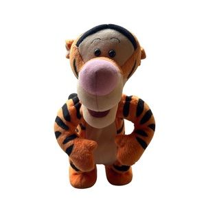 Vintage 1998 Disney’s Tigger talking bouncing jumping plush toy